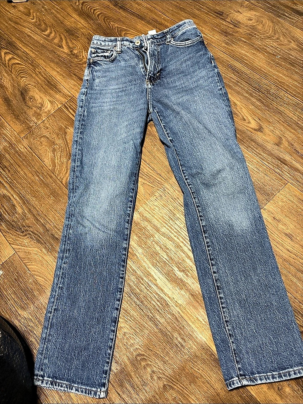 & DENIM Vintage Mom Jeans & Straight Leg Blue EU 32